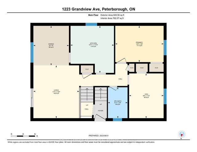 1223 Grandview Ave, House detached with 1 bedrooms, 2 bathrooms and 2 parking in Peterborough ON | Image 33