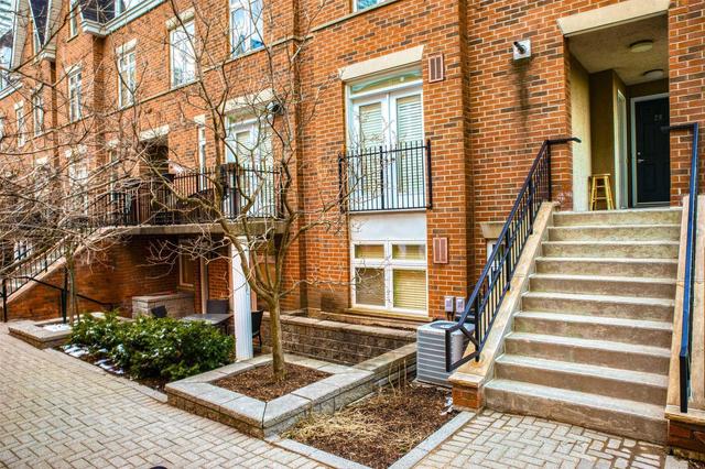 Th #28 - 98 Redpath Ave, Townhouse with 2 bedrooms, 2 bathrooms and 1 parking in Toronto ON | Image 1