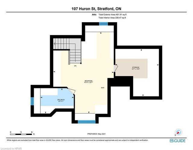 107 Huron Street, House detached with 6 bedrooms, 5 bathrooms and 5 parking in Stratford ON | Image 49
