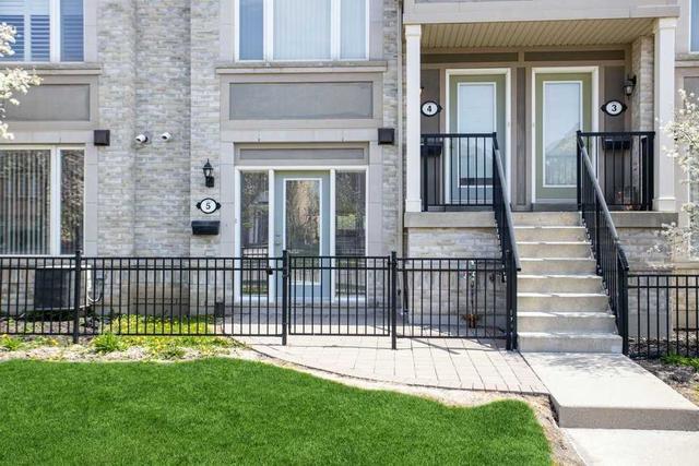 5 - 5055 Oscar Peterson Blvd, Townhouse with 1 bedrooms, 1 bathrooms and 1 parking in Mississauga ON | Image 12