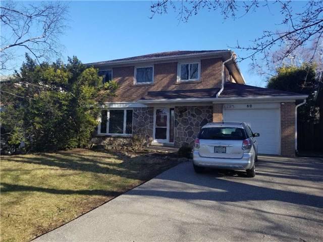 80 Laverock Ave, House detached with 4 bedrooms, 2 bathrooms and 5 parking in Richmond Hill ON | Image 1