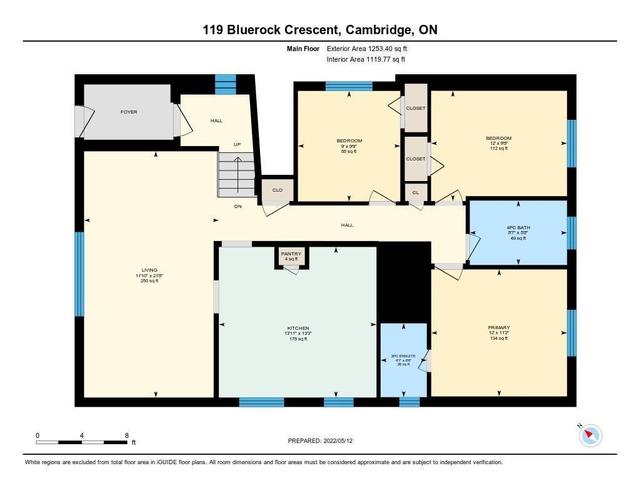 119 Bluerock Cres, House detached with 3 bedrooms, 3 bathrooms and 5 parking in Cambridge ON | Image 32