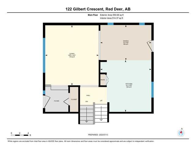 122 Gilbert Crescent, House detached with 4 bedrooms, 2 bathrooms and 4 parking in Red Deer AB | Image 26