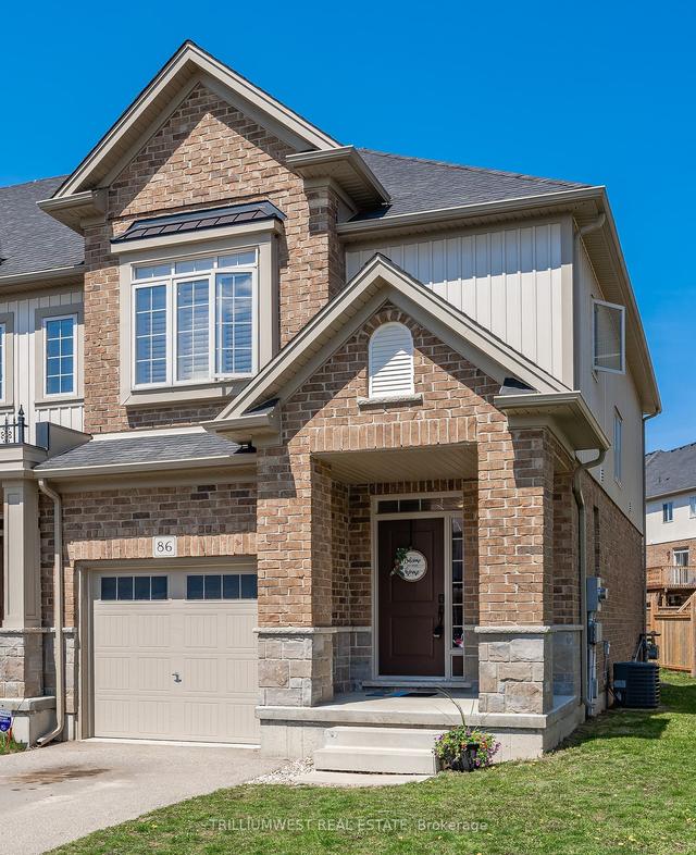 86 Pettitt Dr, House attached with 3 bedrooms, 3 bathrooms and 3 parking in Guelph ON | Image 1