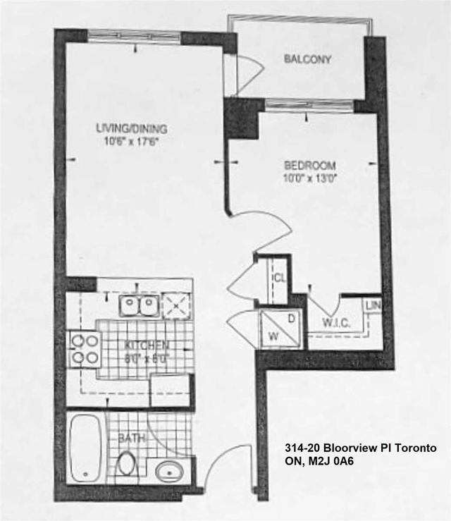314 - 20 Bloorview Pl, Condo with 1 bedrooms, 1 bathrooms and 1 parking in Toronto ON | Image 16