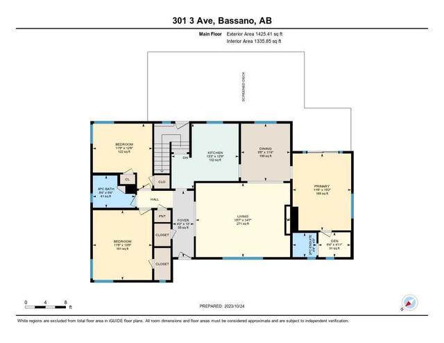 301 3 Avenue, House detached with 4 bedrooms, 2 bathrooms and 4 parking in Bassano AB | Image 47