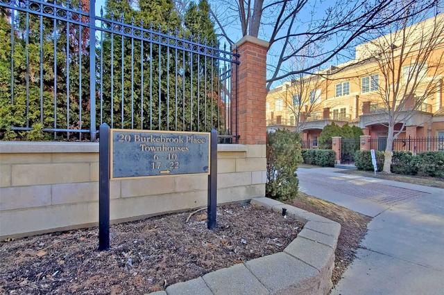 th18 - 20 Burkebrook Pl, Townhouse with 3 bedrooms, 3 bathrooms and 2 parking in Toronto ON | Image 20