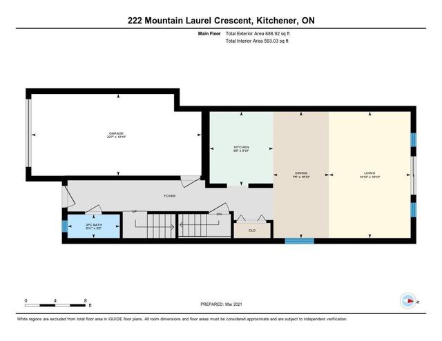 222 Mountain Laurel Cres, House detached with 3 bedrooms, 3 bathrooms and 3 parking in Kitchener ON | Image 31