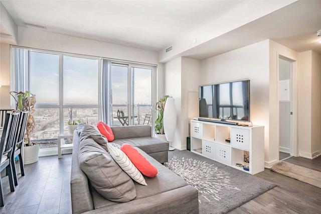 2603 - 6 Sonic Way, Condo with 2 bedrooms, 2 bathrooms and 1 parking in Toronto ON | Image 2