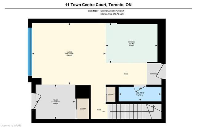 11 Town Centre Court, House attached with 2 bedrooms, 1 bathrooms and 1 parking in Toronto ON | Image 32