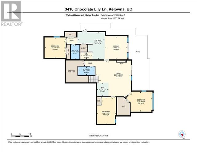 3410 Chocolate Lily Lane, House detached with 5 bedrooms, 4 bathrooms and 3 parking in Kelowna BC | Image 68