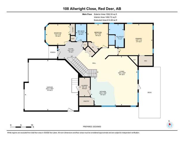 108 Allwright Close, House detached with 4 bedrooms, 3 bathrooms and 4 parking in Red Deer AB | Image 47