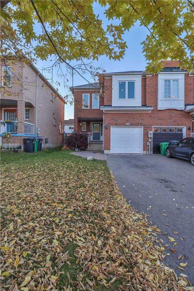 73 Monaco Crt, House attached with 3 bedrooms, 3 bathrooms and 3 parking in Brampton ON | Image 38