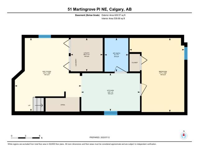 51 Martingrove Place Ne, House detached with 4 bedrooms, 2 bathrooms and 3 parking in Calgary AB | Image 32