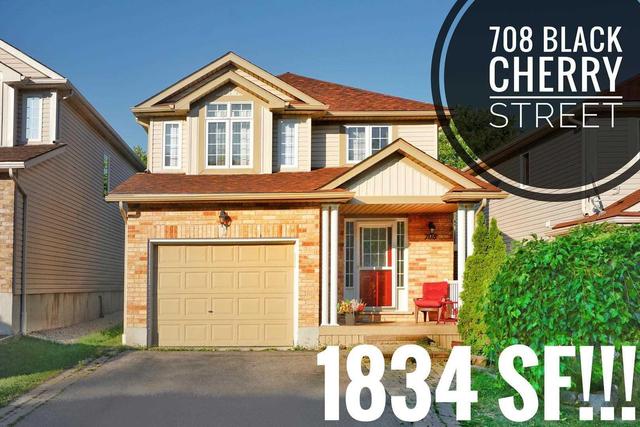 708 Black Cherry St, House detached with 3 bedrooms, 4 bathrooms and 2 parking in Waterloo ON | Image 1