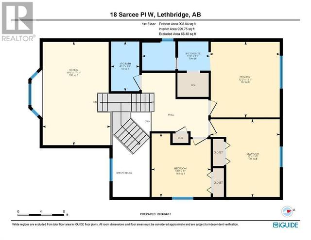 18 Sarcee Place W, House detached with 5 bedrooms, 3 bathrooms and 4 parking in Lethbridge AB | Image 49