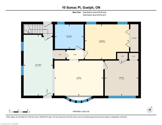 10 Sumac Place, House detached with 3 bedrooms, 1 bathrooms and 4 parking in Guelph ON | Image 34