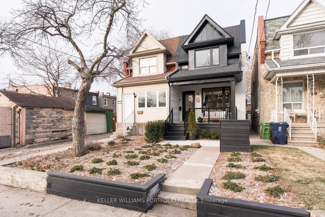 12 Britannia Ave, House semidetached with 3 bedrooms, 4 bathrooms and 1.5 parking in Toronto ON | Image 1