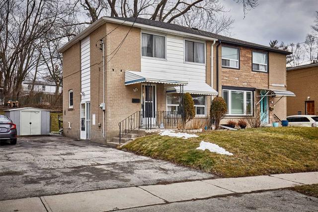 53 Anaconda Ave, House semidetached with 3 bedrooms, 1 bathrooms and 2 parking in Toronto ON | Image 23