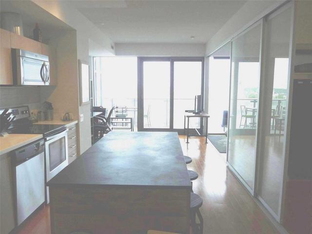 809 - 390 Cherry St, Condo with 1 bedrooms, 1 bathrooms and null parking in Toronto ON | Image 6