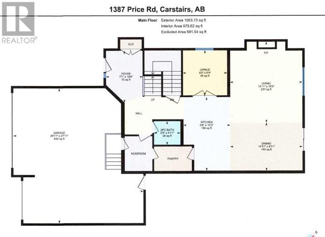 1387 Price Road, House detached with 3 bedrooms, 3 bathrooms and 6 parking in Carstairs AB | Image 22