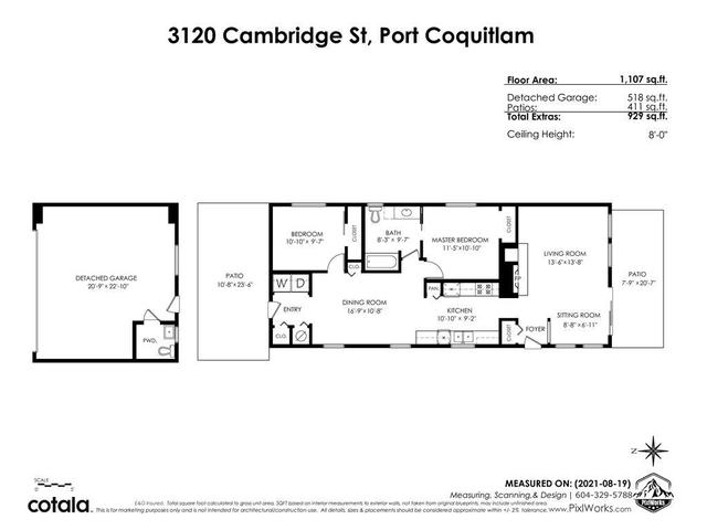 3120 Cambridge Street, House detached with 2 bedrooms, 1 bathrooms and null parking in Port Coquitlam BC | Image 27