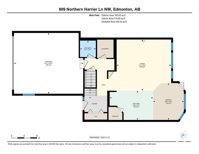 809 Northern Harrier Ln Nw, House detached with 3 bedrooms, 2 bathrooms and null parking in Edmonton AB | Image 26