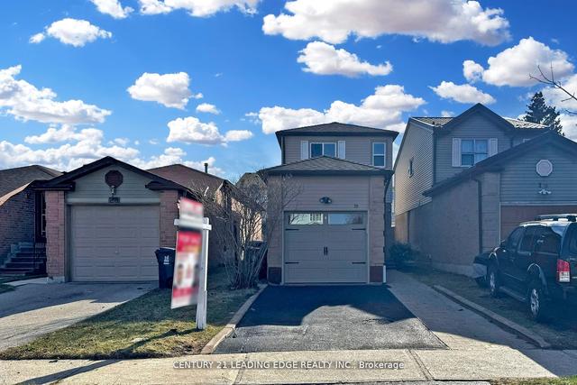 28 Lady Bower Cres, House detached with 3 bedrooms, 2 bathrooms and 2 parking in Toronto ON | Image 1