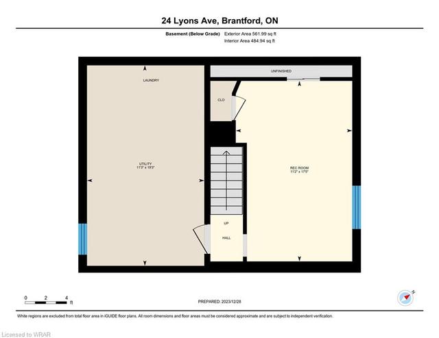 24 Lyons Avenue, House detached with 3 bedrooms, 1 bathrooms and 2 parking in Brantford ON | Image 29