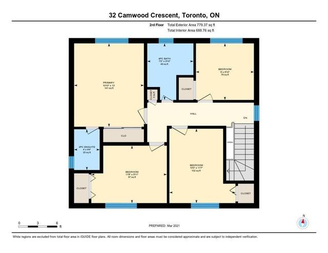 32 Camwood Cres, House detached with 4 bedrooms, 3 bathrooms and 4 parking in Toronto ON | Image 21