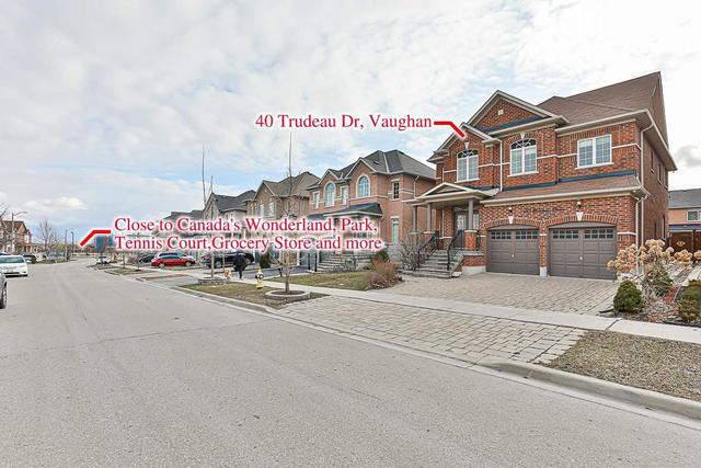 40 Trudeau Dr, House detached with 4 bedrooms, 5 bathrooms and 4 parking in Vaughan ON | Image 12