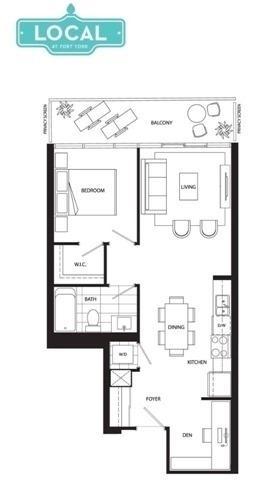 Sph10 - 50 Bruyeres Mews, Condo with 1 bedrooms, 1 bathrooms and 1 parking in Toronto ON | Image 14