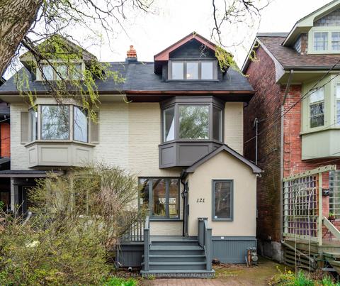 121 Cottingham St, House semidetached with 4 bedrooms, 4 bathrooms and 1 parking in Toronto ON | Card Image