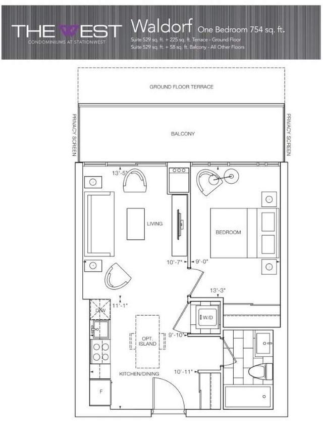 a305 - 101 Masonry Crt, Condo with 1 bedrooms, 1 bathrooms and 1 parking in Burlington ON | Image 2