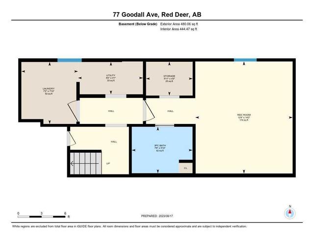 77 Goodall Avenue, House detached with 2 bedrooms, 2 bathrooms and 2 parking in Red Deer AB | Image 47