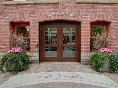 619 - 11 St Joseph St, Condo with 1 bedrooms, 1 bathrooms and null parking in Toronto ON | Image 1