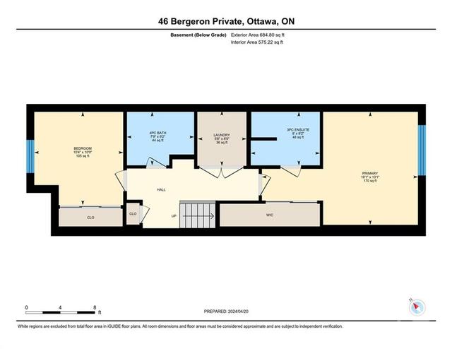 46 Bergeron Private, House attached with 2 bedrooms, 3 bathrooms and 1 parking in Ottawa ON | Image 30