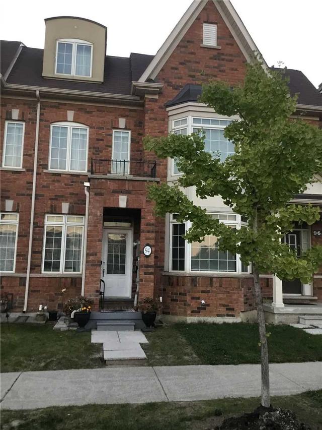 94 Mary Chapman Blvd, House attached with 3 bedrooms, 3 bathrooms and 1 parking in Toronto ON | Card Image