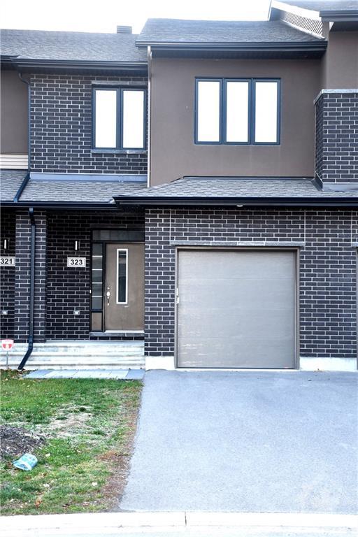 323 Nonius Street, Townhouse with 3 bedrooms, 3 bathrooms and 3 parking in Ottawa ON | Image 1
