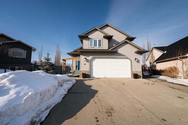 46 Estella Crescent, House detached with 4 bedrooms, 3 bathrooms and 5 parking in Lacombe AB | Image 40