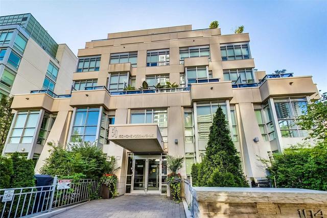 l206 - 150 Homewood Ave, Condo with 1 bedrooms, 2 bathrooms and 1 parking in Toronto ON | Image 1