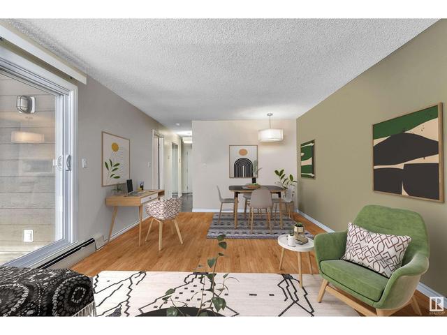 104 - 10138 116 St Nw, Condo with 1 bedrooms, 1 bathrooms and null parking in Edmonton AB | Image 1