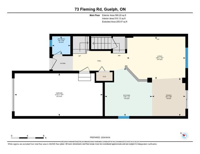 73 Fleming Rd, House attached with 3 bedrooms, 3 bathrooms and 3 parking in Guelph ON | Image 32