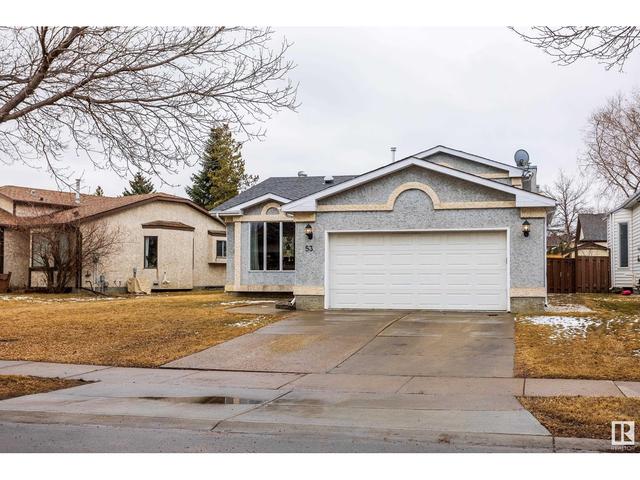 53 Deerbourne Dr, House detached with 5 bedrooms, 3 bathrooms and 2 parking in St. Albert AB | Image 48