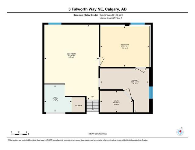 3 Falworth Way Ne, House detached with 5 bedrooms, 2 bathrooms and 2 parking in Calgary AB | Image 36