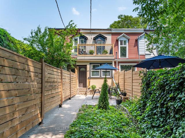 43 Blackburn St, House attached with 4 bedrooms, 2 bathrooms and 0 parking in Toronto ON | Image 1
