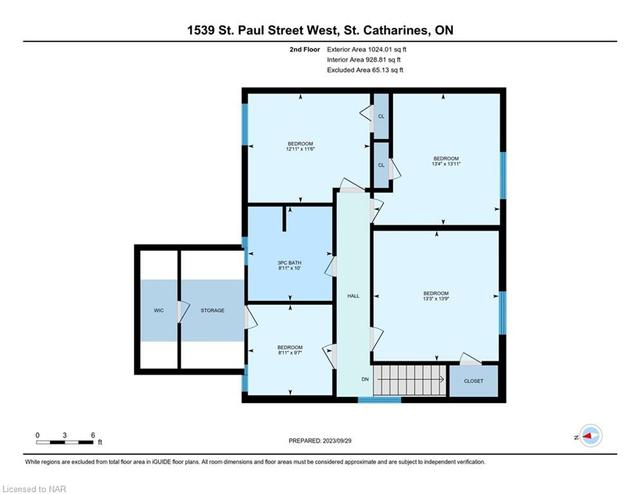 1539 St. Paul Street West Street W, House detached with 6 bedrooms, 3 bathrooms and 9 parking in St. Catharines ON | Image 41