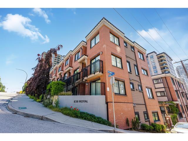 21 - 838 Royal Avenue, House attached with 1 bedrooms, 1 bathrooms and null parking in New Westminster BC | Card Image