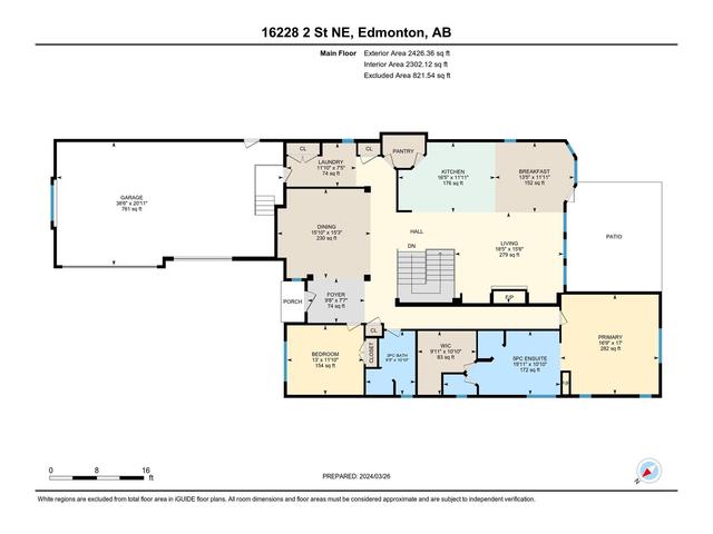 16228 2 St Ne, House detached with 4 bedrooms, 3 bathrooms and null parking in Edmonton AB | Image 74