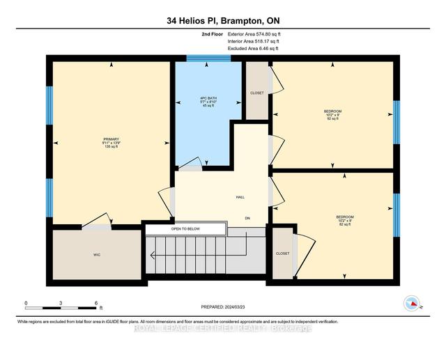 34 Helios Pl, House detached with 3 bedrooms, 2 bathrooms and 3 parking in Brampton ON | Image 29